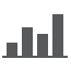 Graphic icon of generic bar chart